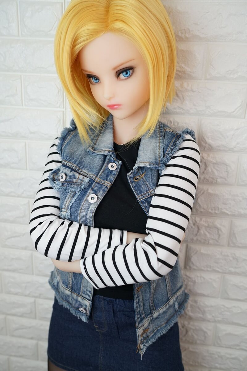 Boneca sexual Lazuli Android 18 (Irokebijin Copo E de 140 cm (TPE/Silicone)