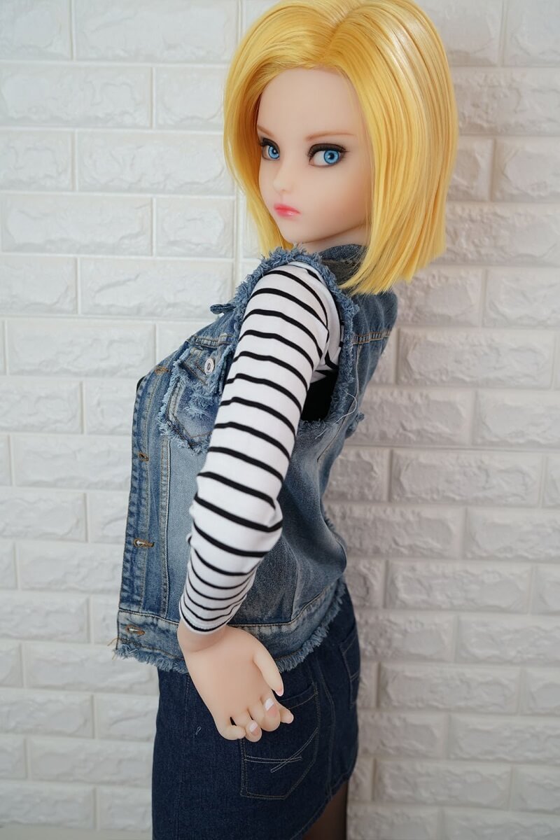 Boneca sexual Lazuli Android 18 (Irokebijin Copo E de 140 cm (TPE/Silicone)