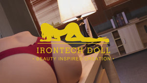 Butt But extra grande boneca sexual curvilínea (Irontech Doll HIP 125cm TPE)