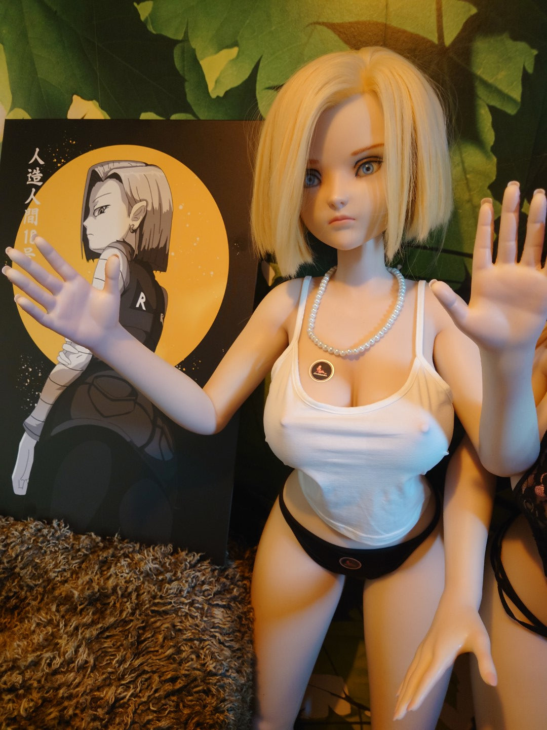Boneca sexual Lazuli Android 18 (Irokebijin Copo E de 140 cm (TPE/Silicone)
